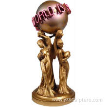 Large Size Bronze The Word Is Yours Statue